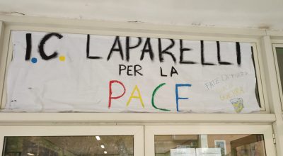 GIVE PEACE A CHANCE – L’IC Francesco Laparelli, 60 dice NO ALLA GUERRA!